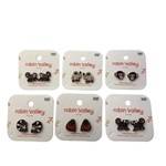 WOODEN EARRINGS